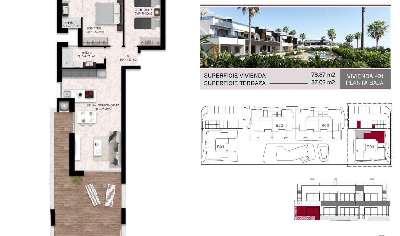 Obra nueva - Bungalow - Rojales - Lo Marabú