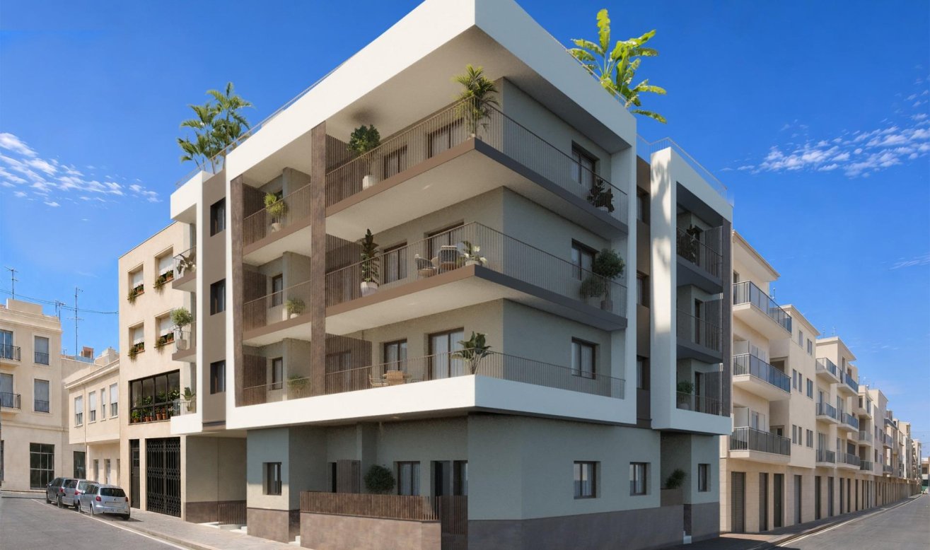 Obra nueva - Apartamento / piso - Santa Pola - Centro