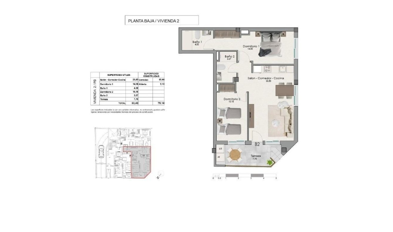 Obra nueva - Apartamento / piso - Santa Pola - Centro