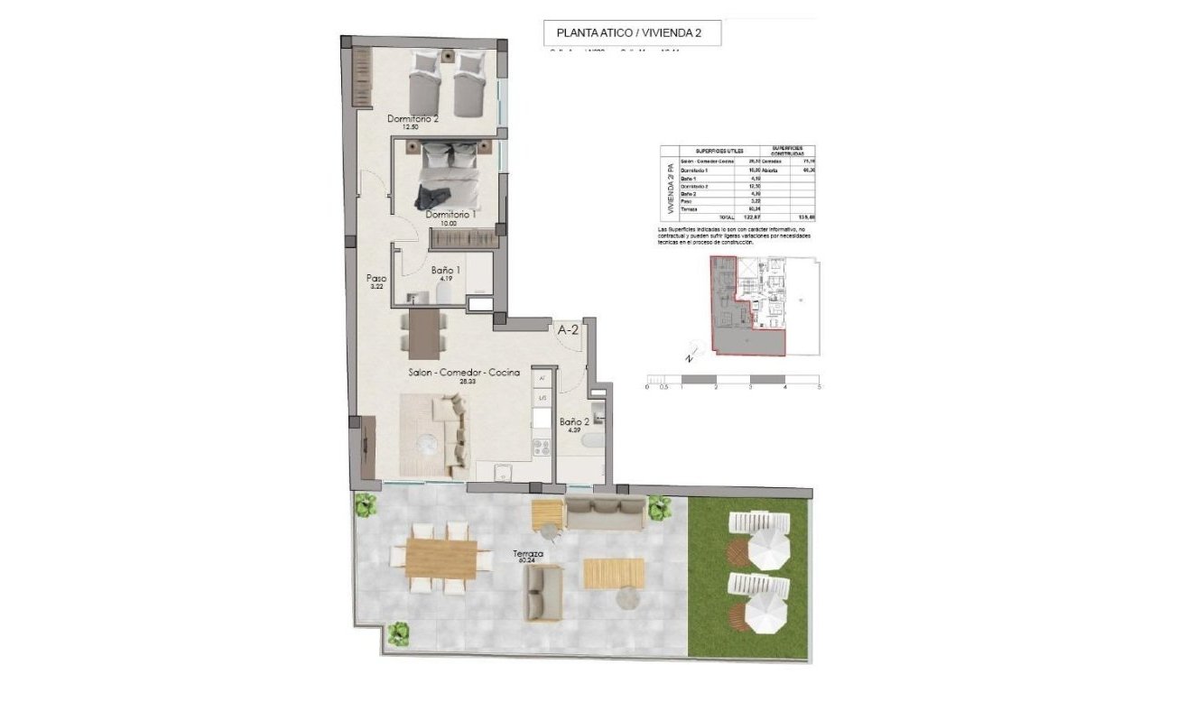 Obra nueva - Ático - Santa Pola - Centro