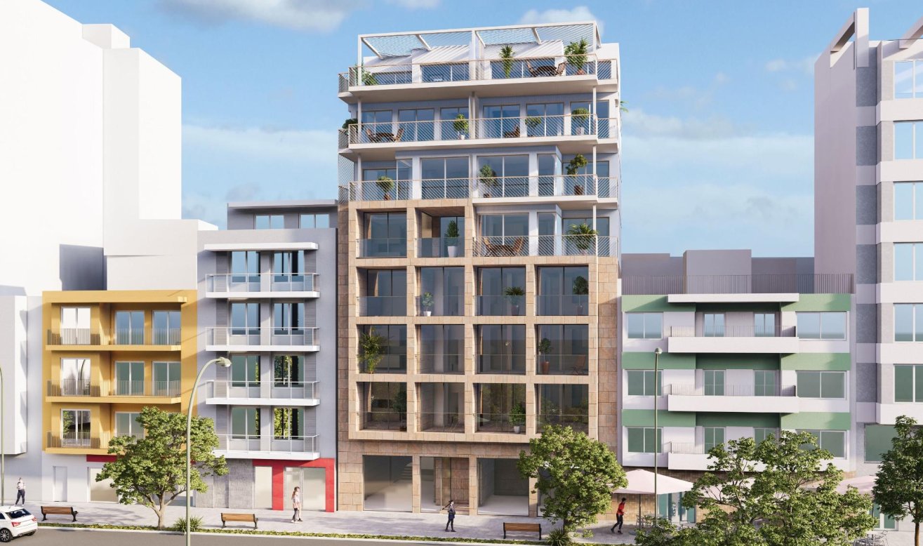Obra nueva - Apartamento / piso - Villajoyosa - Pueblo