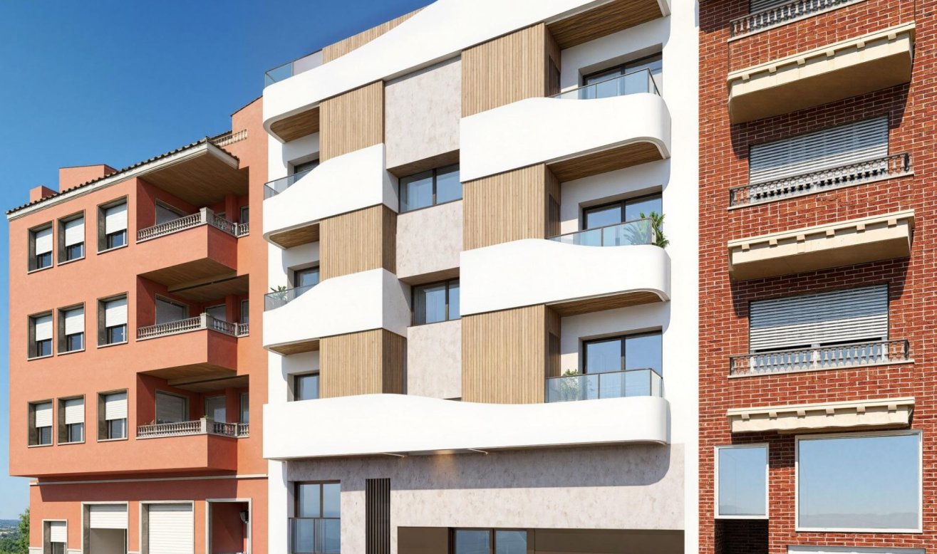 Obra nueva - Apartamento / piso - Guardamar del Segura - Pueblo