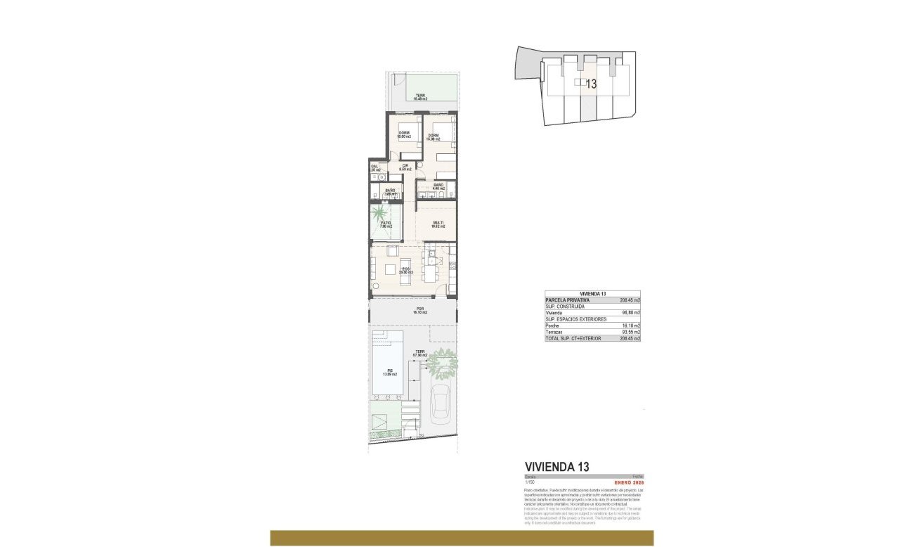 Obra nueva - Bungalow - Pilar de la Horadada - pueblo