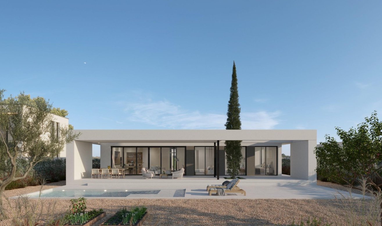 Obra nueva - Villa - Fuente Álamo - Hacienda del Alamo