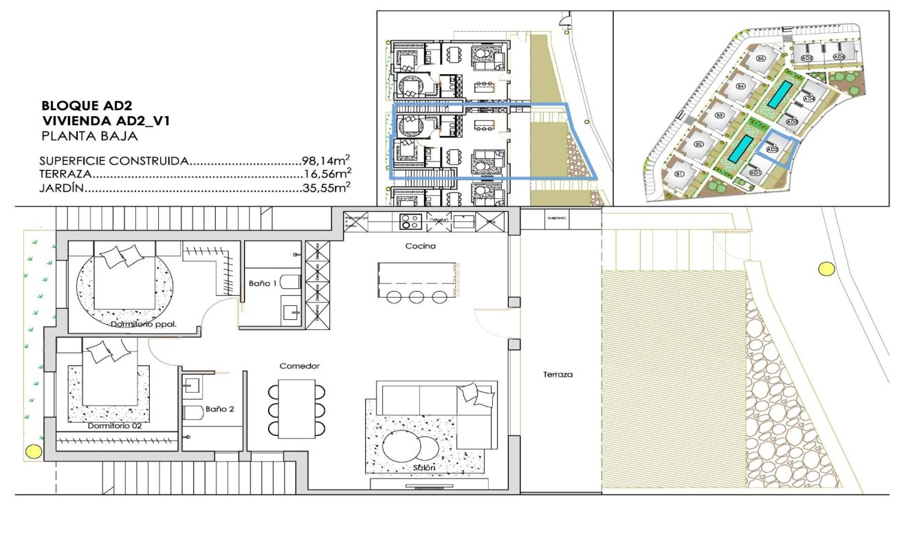 Obra nueva - Bungalow - Torre Pacheco - Santa Rosalia Lake And Life Resort