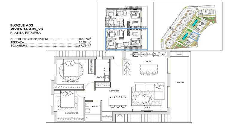 Obra nueva - Bungalow - Torre Pacheco - Santa Rosalia Lake And Life Resort