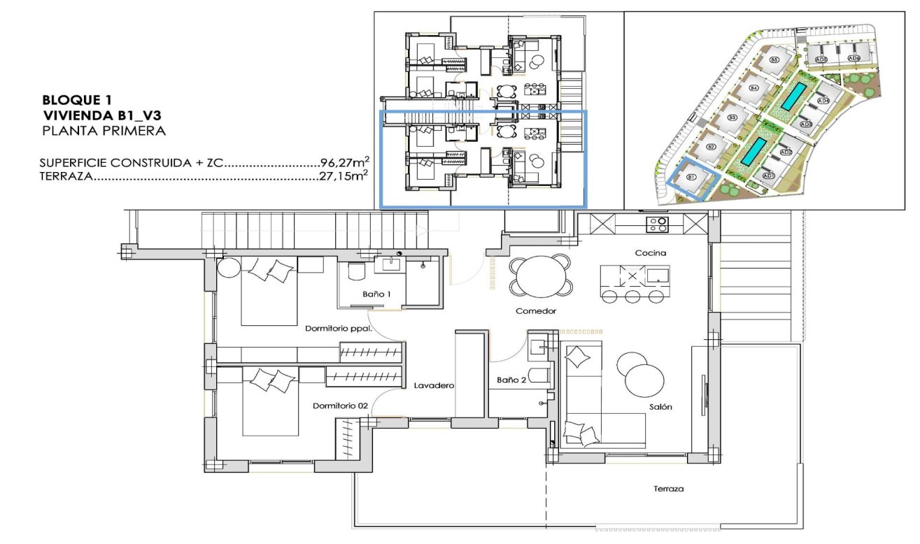 Obra nueva - Apartamento / piso - Torre Pacheco - Santa Rosalia Lake And Life Resort