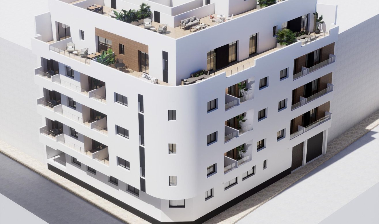 Obra nueva - Apartamento / piso - Torrevieja - pueblo