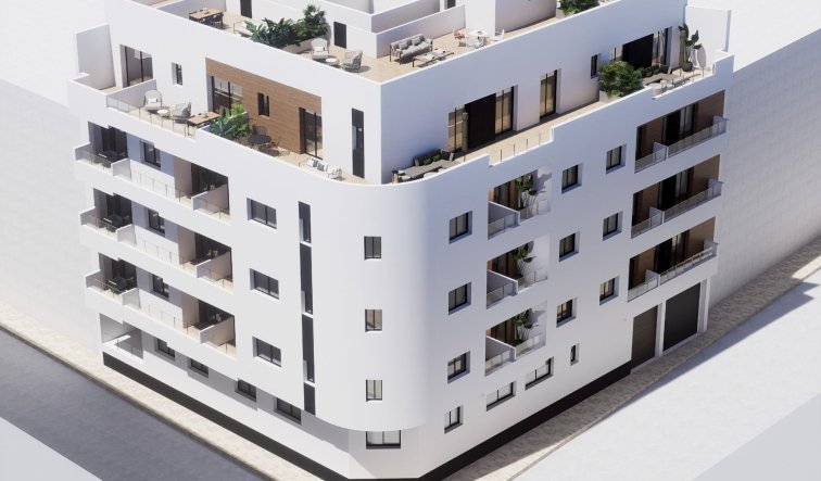 Obra nueva - Apartamento / piso - Torrevieja - pueblo
