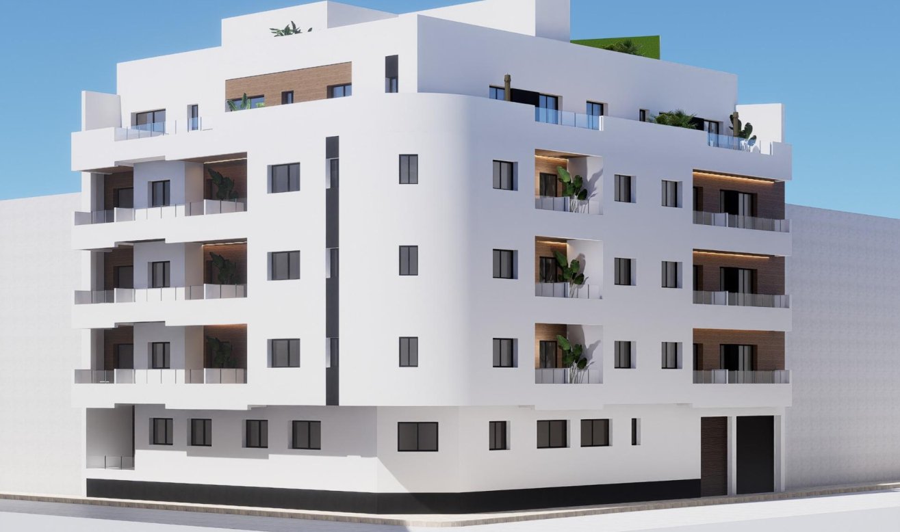 Obra nueva - Apartamento / piso - Torrevieja - pueblo