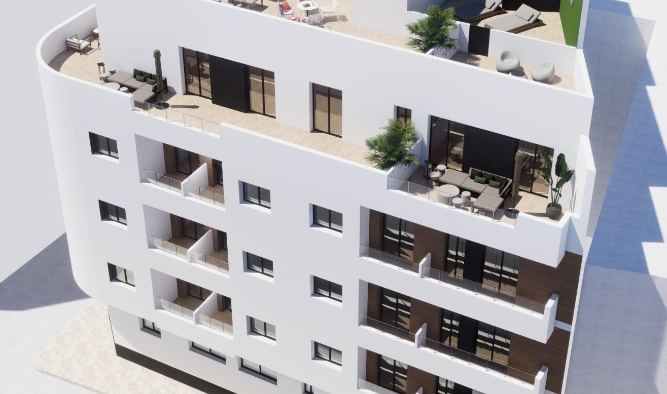 Obra nueva - Ático - Torrevieja - pueblo