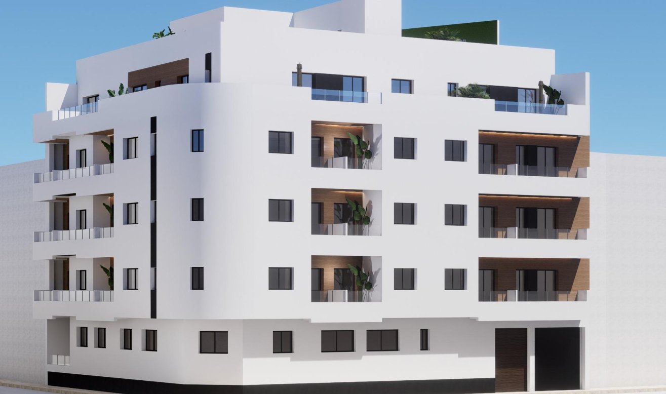 Obra nueva - Apartamento / piso - Torrevieja - pueblo