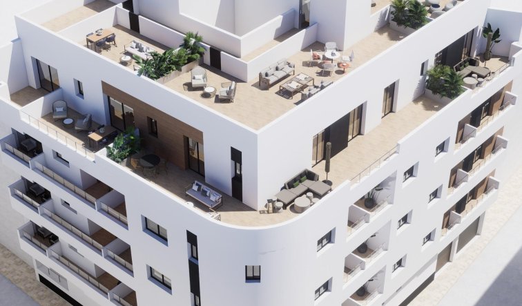 Obra nueva - Apartamento / piso - Torrevieja - pueblo