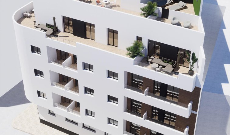 Obra nueva - Apartamento / piso - Torrevieja - pueblo