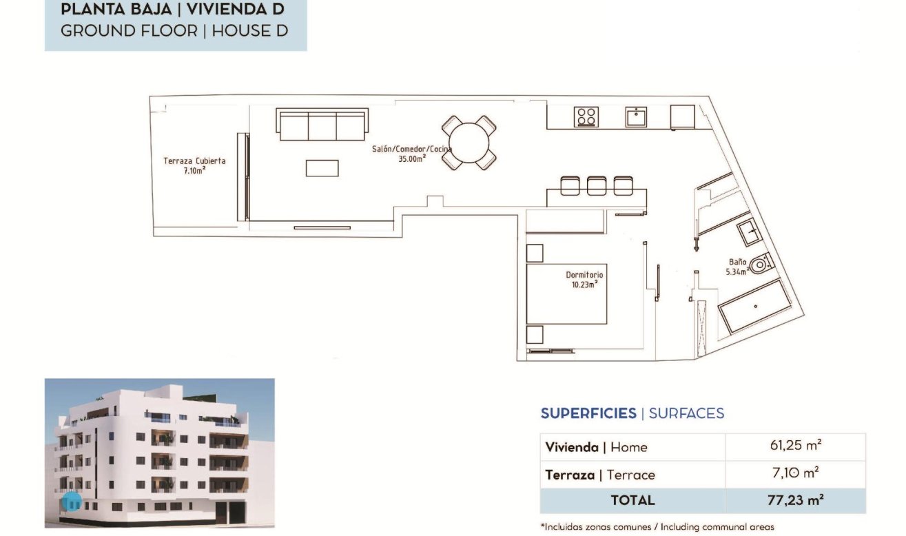 Obra nueva - Apartamento / piso - Torrevieja - pueblo