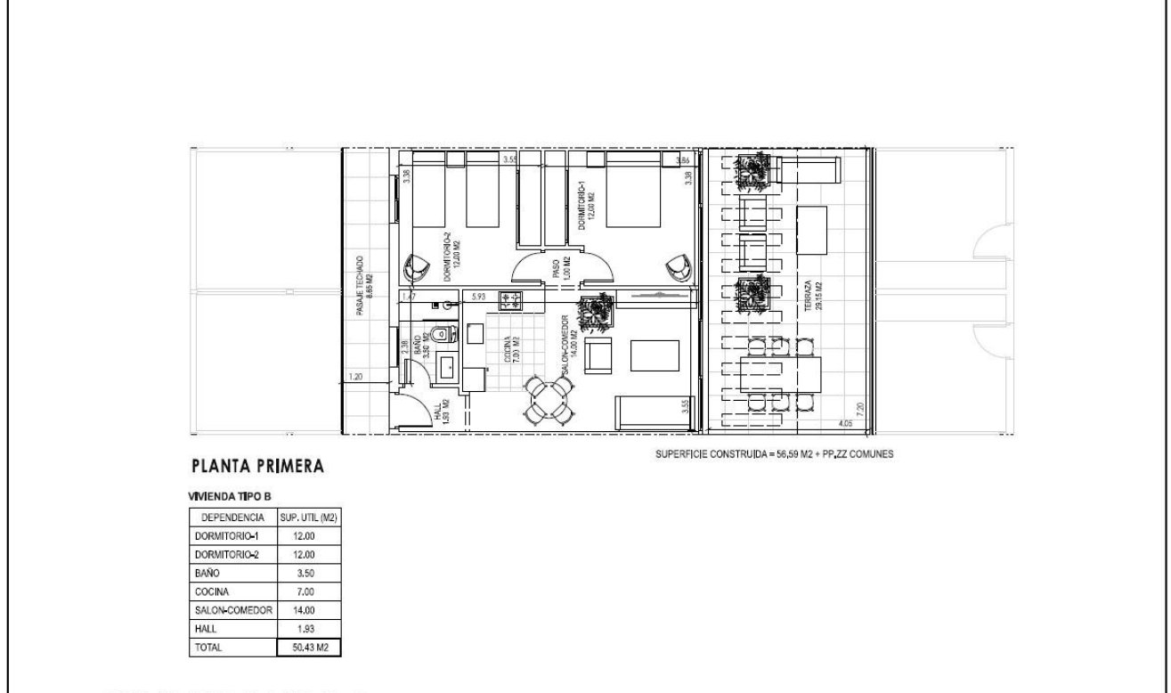 Obra nueva - Apartamento / piso - Vera - Vera Playa