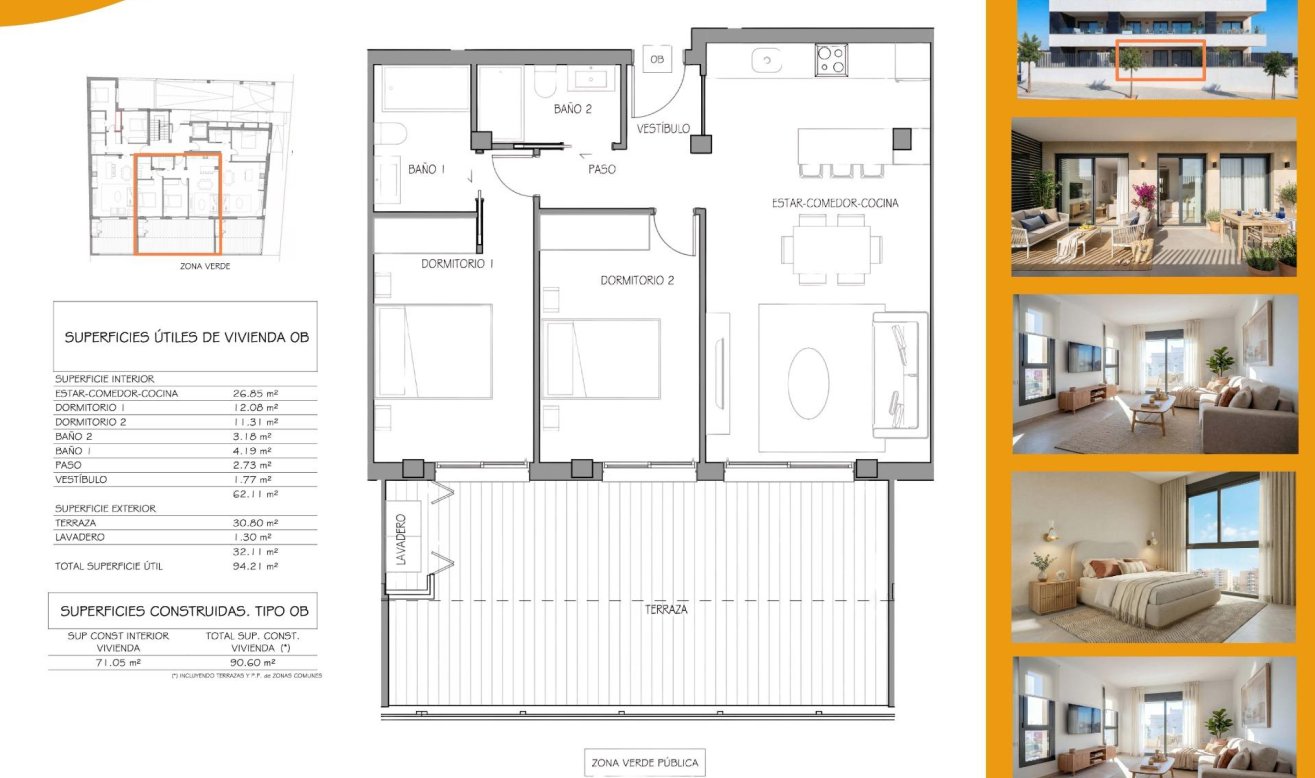 Obra nueva - Apartamento / piso - Benijofar - Pueblo