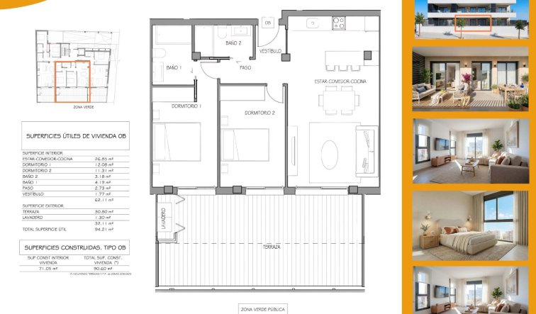Obra nueva - Apartamento / piso - Benijofar - Pueblo