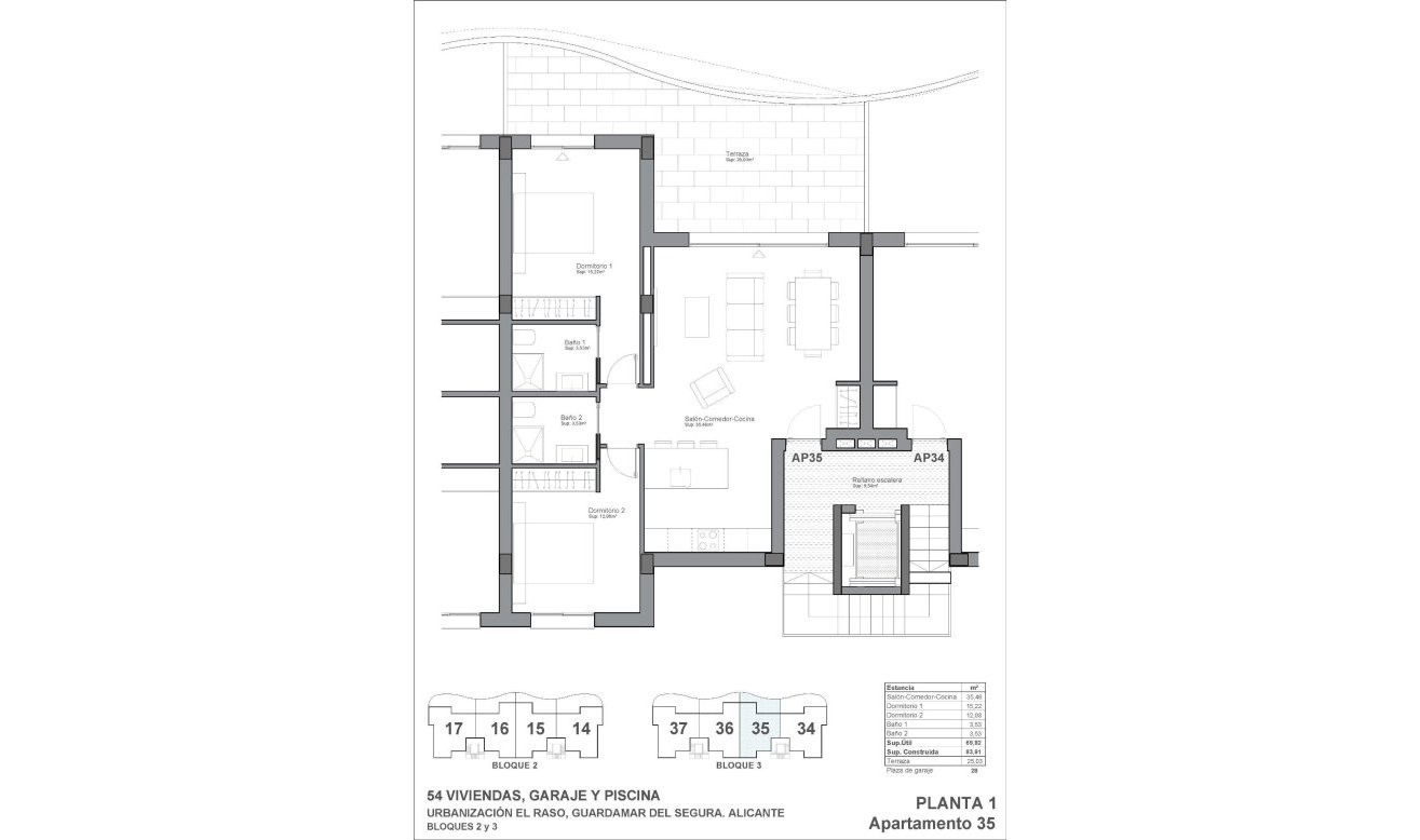 Obra nueva - Apartamento / piso - Guardamar del Segura - El Raso