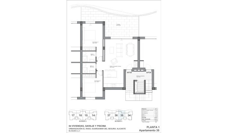 Obra nueva - Apartamento / piso - Guardamar del Segura - El Raso