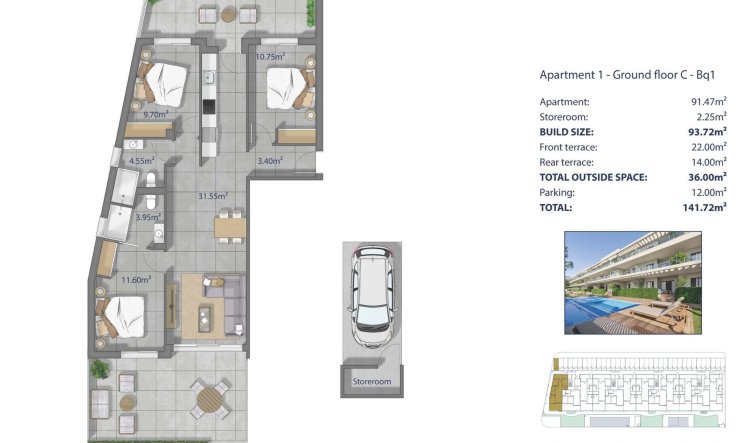 Obra nueva - Apartamento / piso - Los Alcazares - Los Narejos