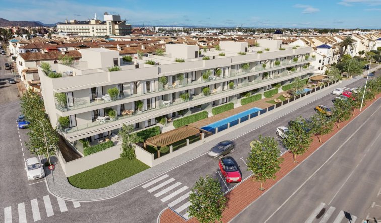 Obra nueva - Apartamento / piso - Los Alcazares - Los Narejos