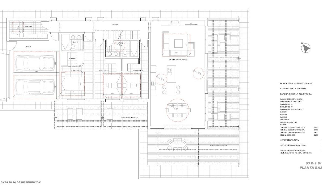 Obra nueva - Villa - Pinoso - Casas Pastor