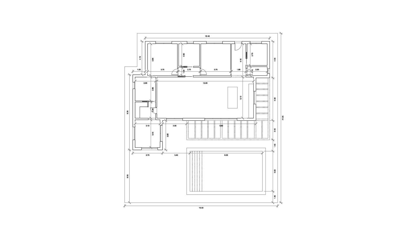 Obra nueva - Villa - Pinoso - Casas Pastor