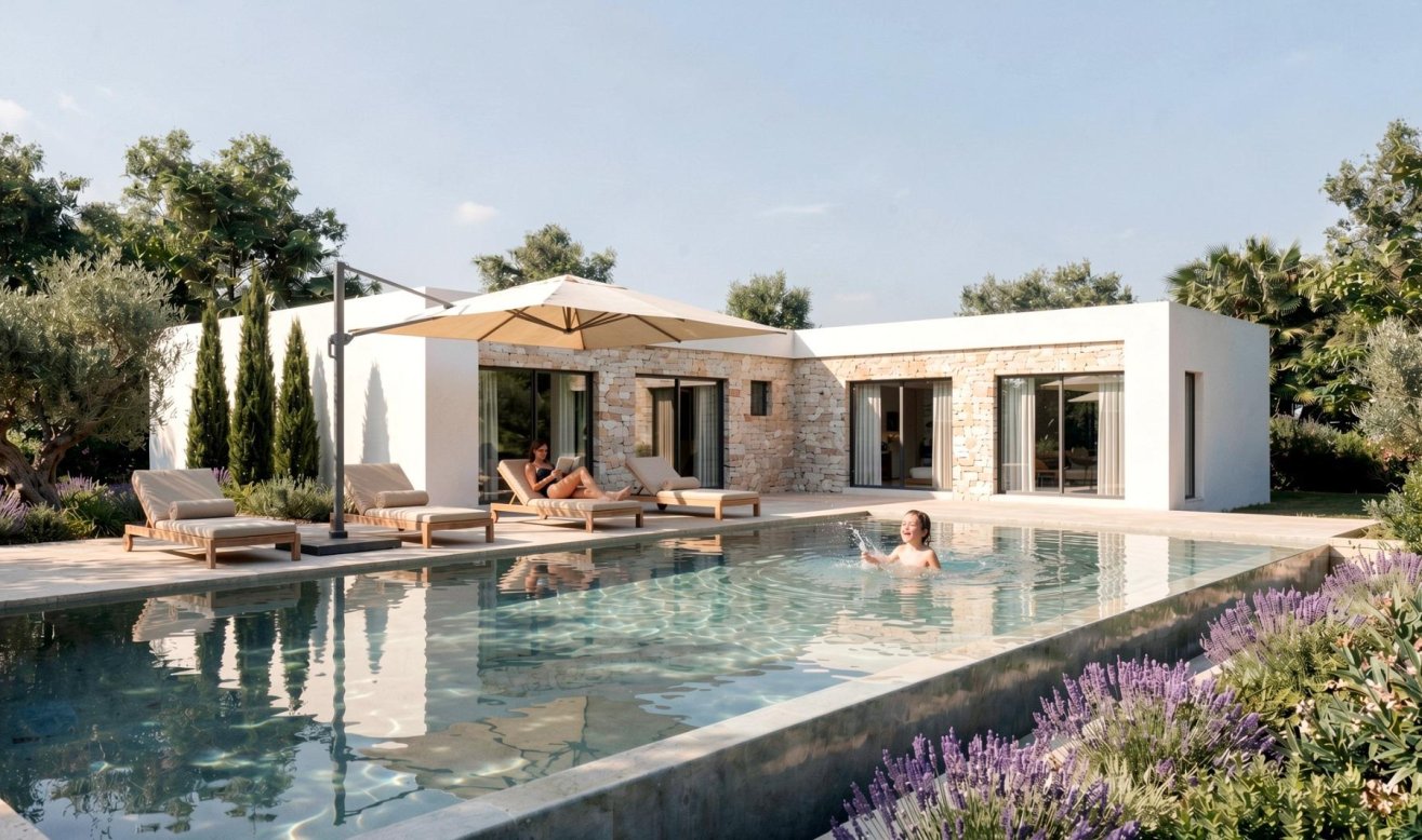 Obra nueva - Villa - Pinoso - Casas Pastor