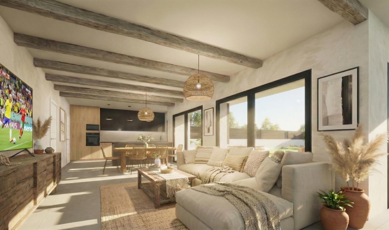 Obra nueva - Villa - Pinoso - Casas Pastor