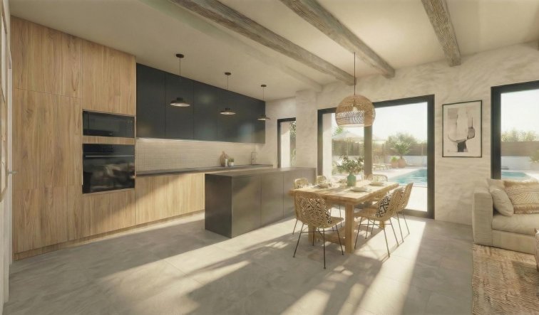 Obra nueva - Villa - Pinoso - Casas Pastor