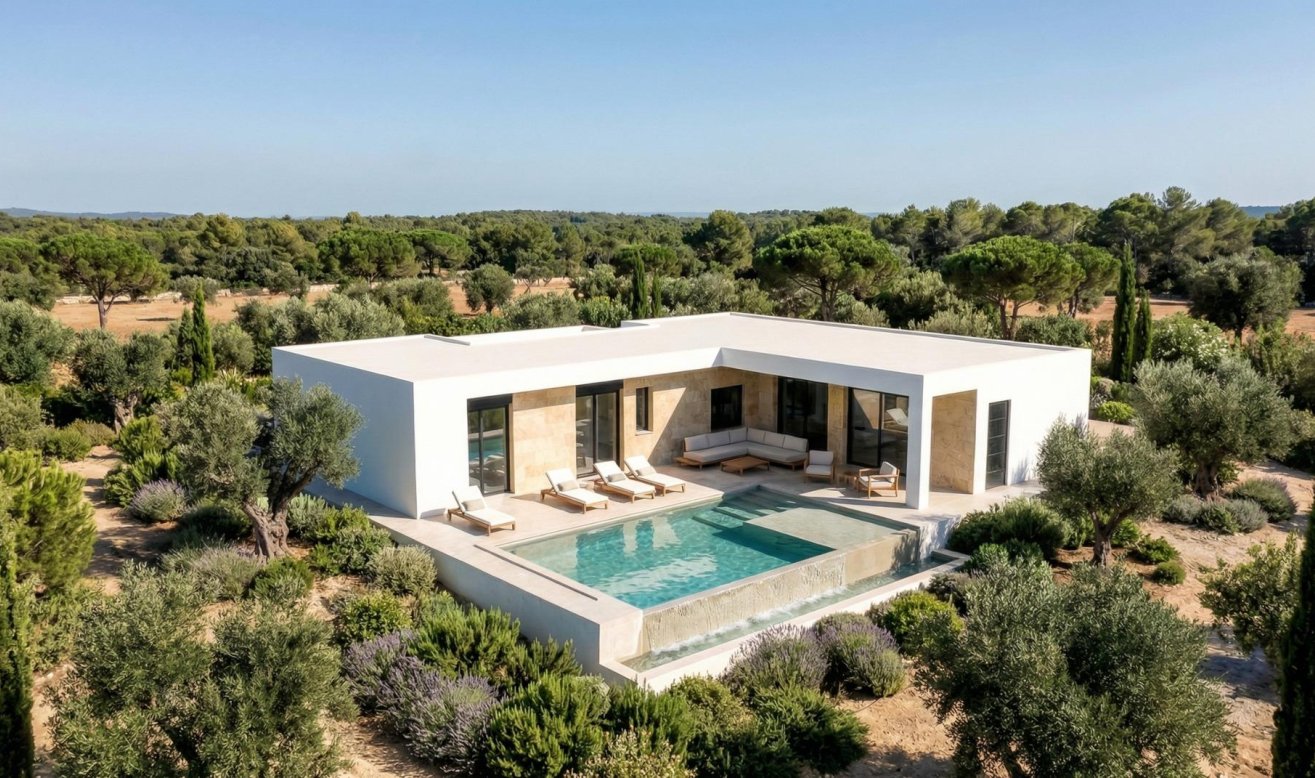 Obra nueva - Villa - Pinoso - Casas Pastor