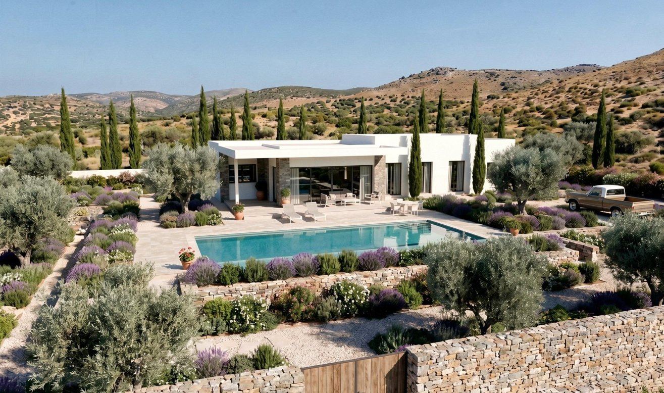 Obra nueva - Villa - Pinoso - Casas Pastor