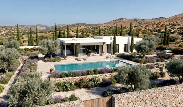 Obra nueva - Villa - Pinoso - Casas Pastor