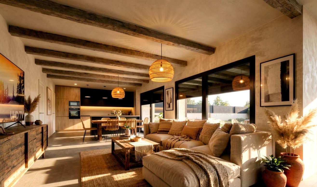 Obra nueva - Villa - Pinoso - Casas Pastor