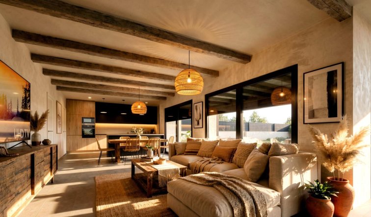 Obra nueva - Villa - Pinoso - Casas Pastor
