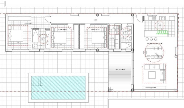 Obra nueva - Villa - Pinoso - Casas Pastor