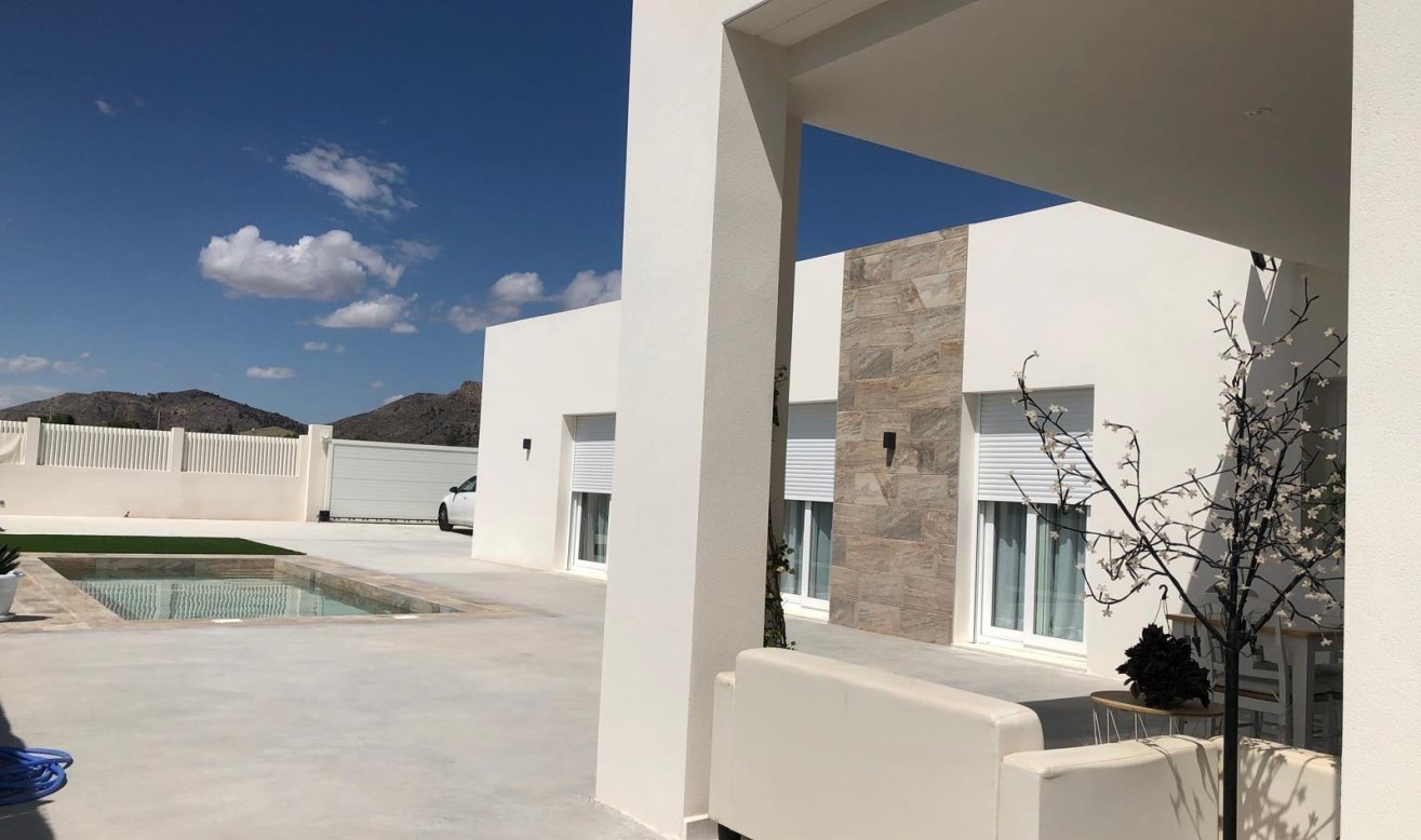 Obra nueva - Villa - Pinoso - Casas Pastor