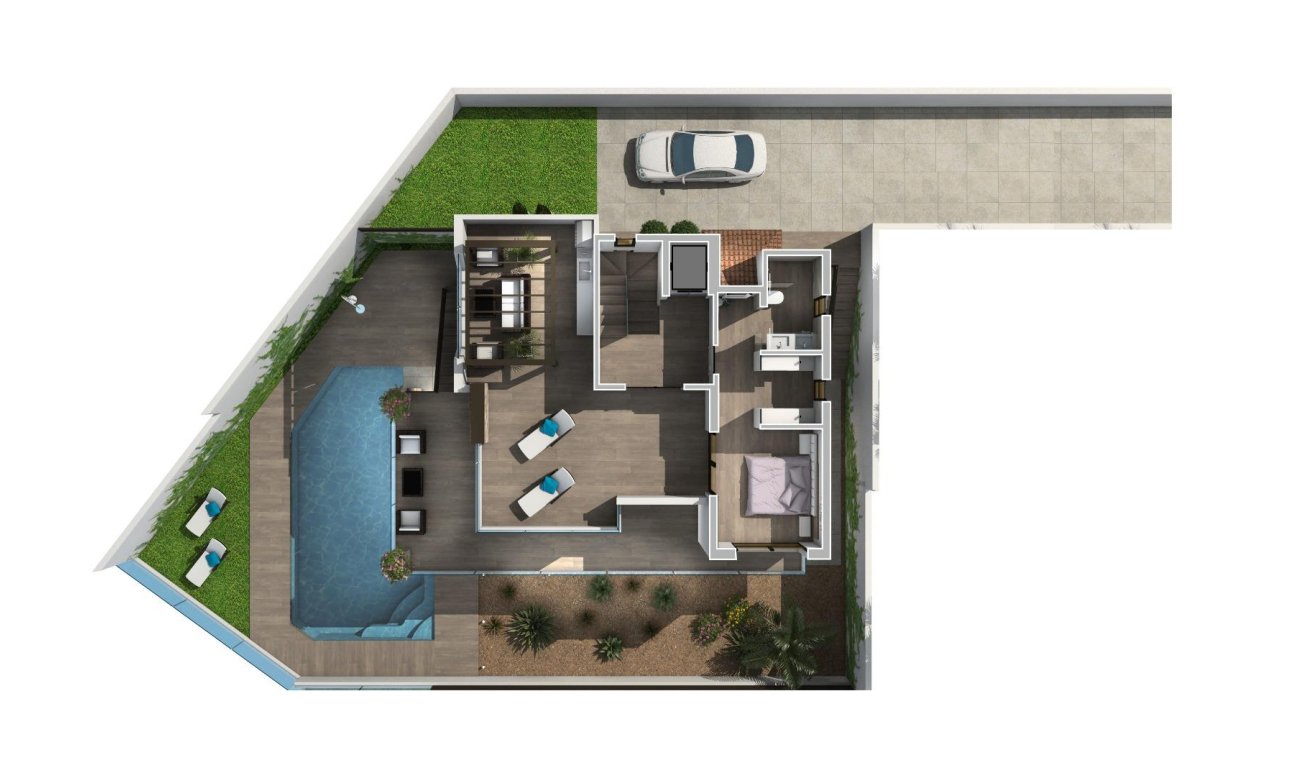 Obra nueva - Villa - Rojales - Golf La Marquesa (Ciudad Quesada)