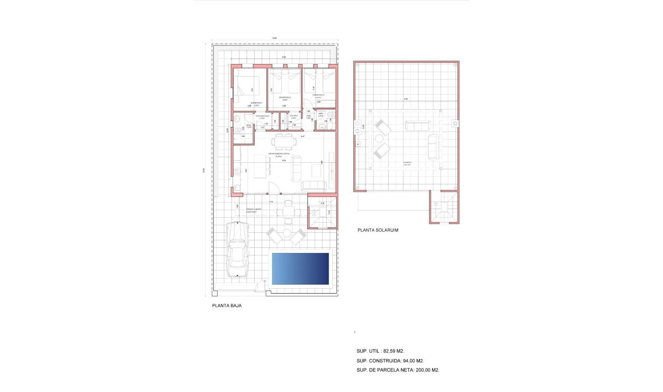 Obra nueva - Villa - Fuente Álamo - La Pinilla
