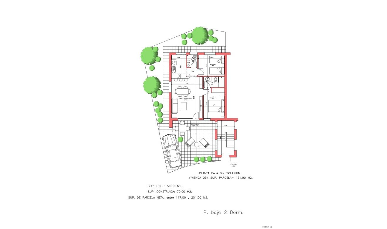 New Build - Bungalow - Fuente Álamo - La Pinilla