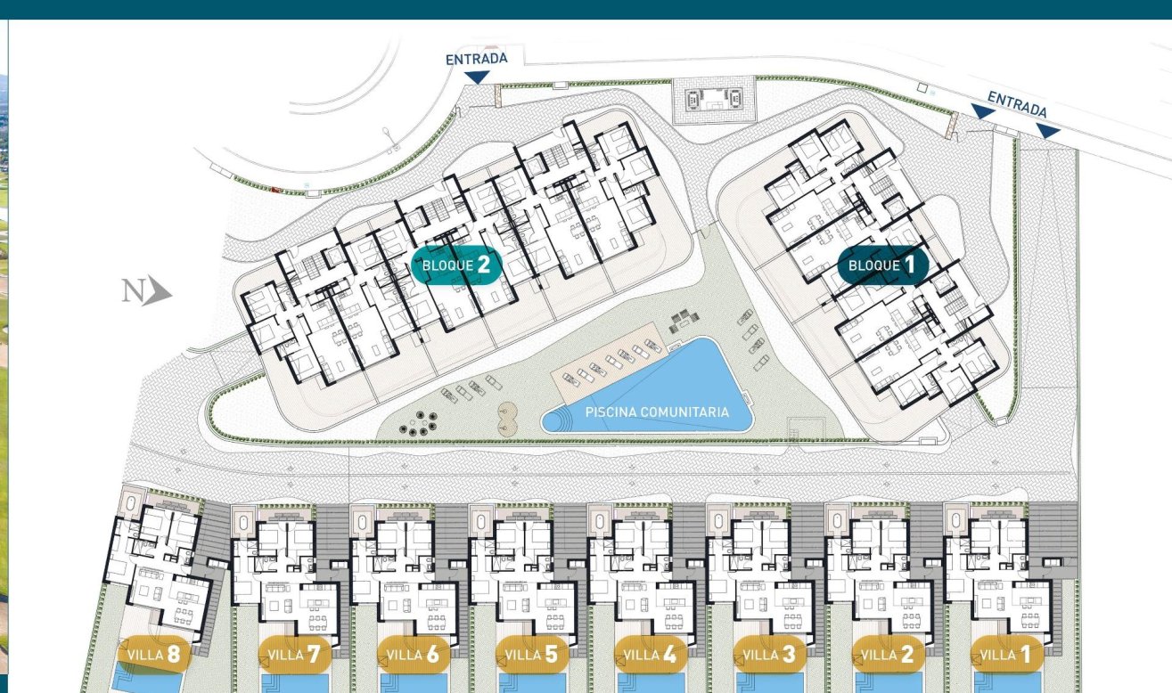 New Build - Apartment / flat - Los Alcazares - Serena Golf