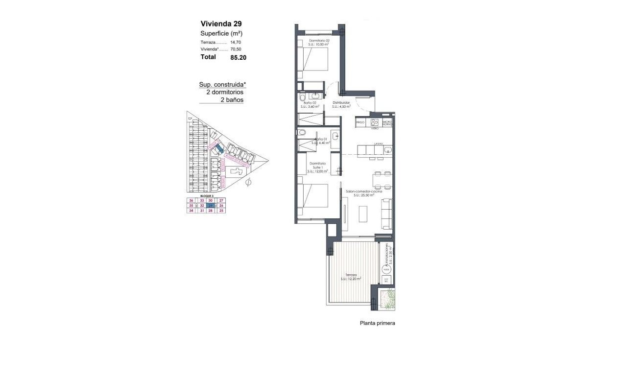 Nouvelle construction - Appartement - Los Alcazares - Serena Golf