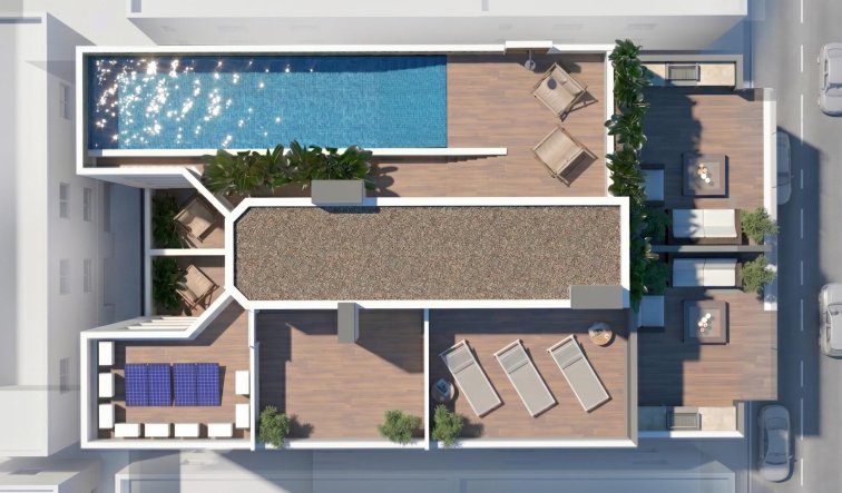 Obra nueva - Ático - Guardamar del Segura - Centro