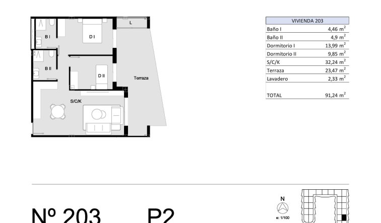 Nouvelle construction - Appartement - San Miguel de Salinas - Pueblo