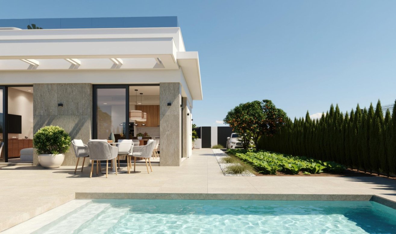 Nouvelle construction - Villa - Fuente Álamo - Hacienda Del Álamo Golf