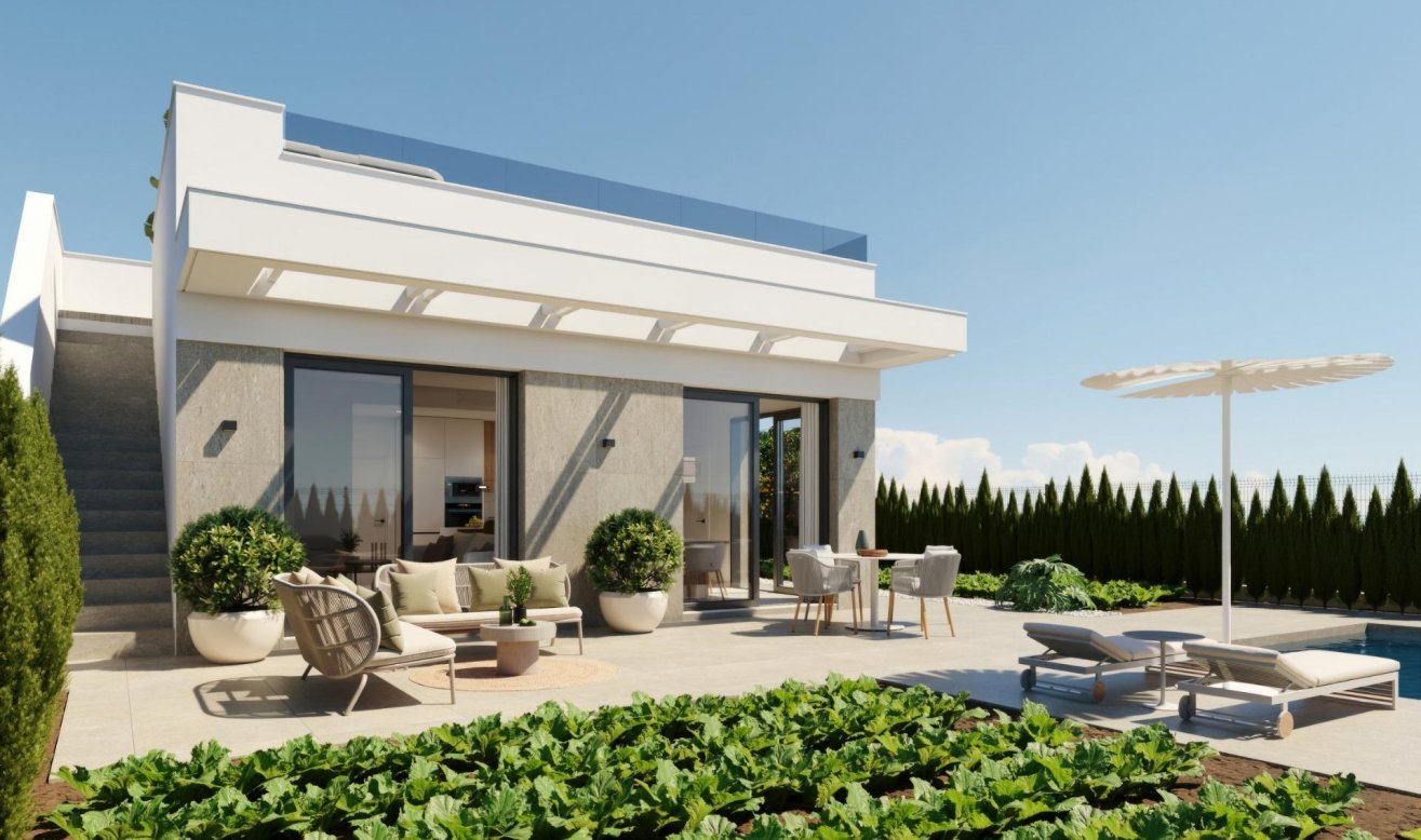 Nouvelle construction - Villa - Fuente Álamo - Hacienda Del Álamo Golf
