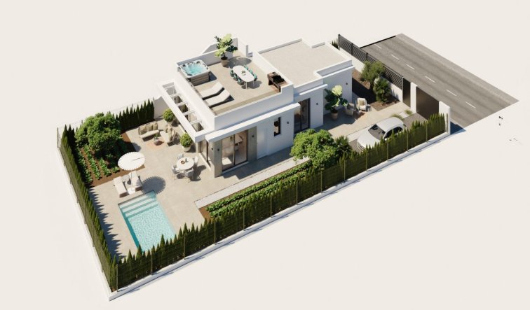 Nouvelle construction - Villa - Fuente Álamo - Hacienda Del Álamo Golf