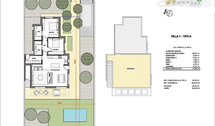 Nouvelle construction - Villa - Fuente Álamo - Hacienda Del Álamo Golf