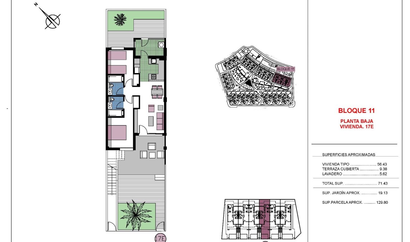 New Build - Bungalow - Pilar de la Horadada - Mil Palmeras